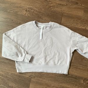 Lululemon Perfectly Oversized Cropped Crew Sweater